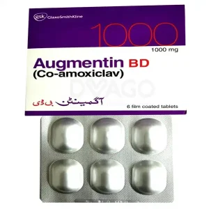 Augmentin Tablet 1g (1 Strip = 6 Tablets)