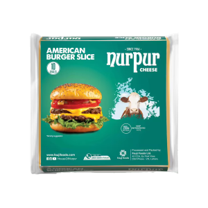 Nurpur American Burger Cheese Slices (Pack of 10)
