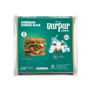 Nurpur Cheddar Cheese Slices (Pack of 10)