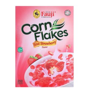 Fauji Corn Flakes Strawberry (250g)